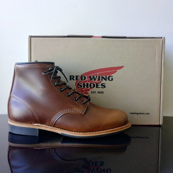 Red Wing Heritage Men's Beckman 6-Inch Boot in Cool Cigar Excalibur-Made in USA - Picture 1 of 14